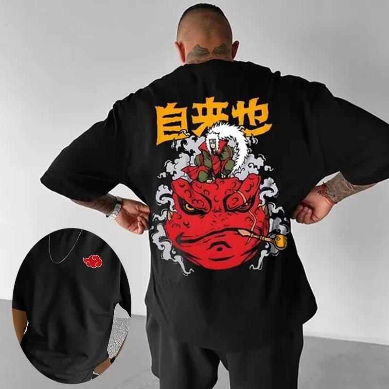 T-shirt Anime Giapponese 2026 Uomo Donna Estate Nuova Tendenza Hip Hop Cotone Stampato Manica Corta Casual Quotidiano Oversize Top a Mezza Manica