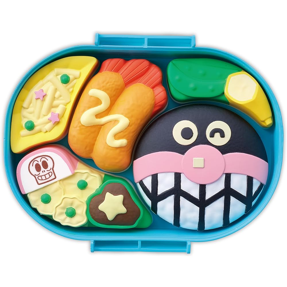 SEGA FAVE Anpanman Lunch Box Puzzle Fried Shrimp Bento Toy for Kids