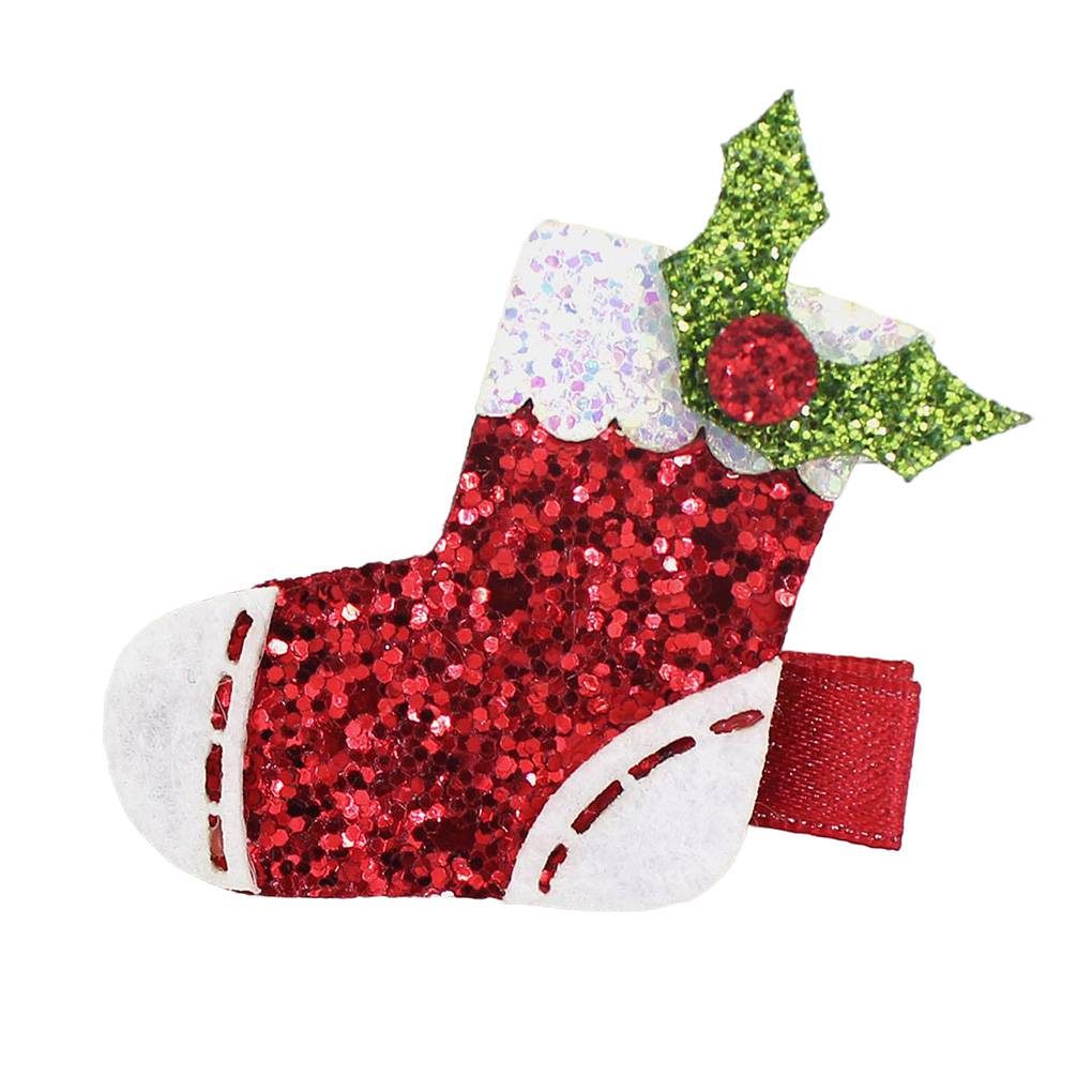 

5PCS/Set Kids Christmas Tree Deer Hairpin Hair Clips Children Snowman Santa Party Club Headdress New Year Headwear