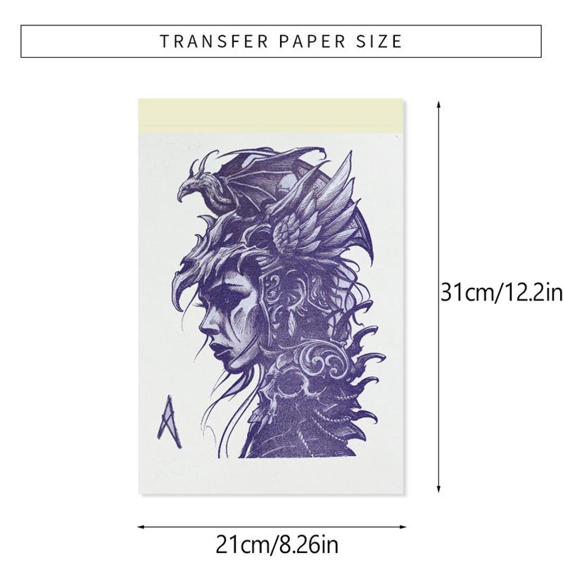 

10 PCS A4 Size Tattoo Transfer Paper 4 Layers Freehand Thermal Copier Stencil Paper for Tattoo Machines Quality Stencil
