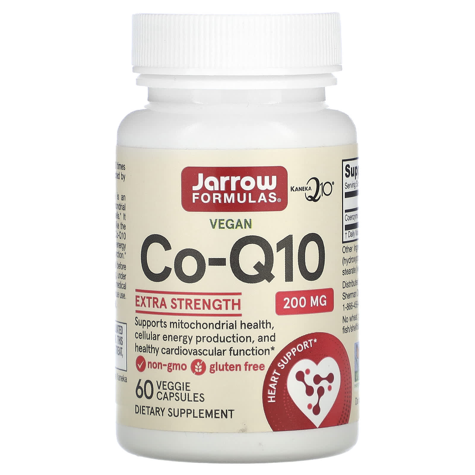 

Vegan Coq10, 200Mg, 60 Veggie Capsules