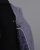 Blazer Sportivo monopetto Blu Polvere