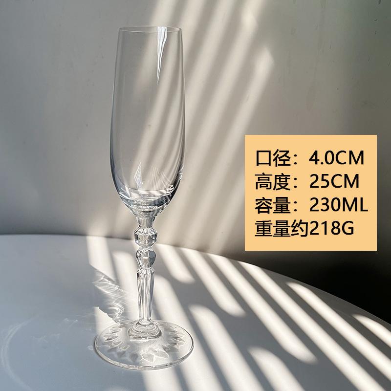 

Хрустальный бокал Бокал для шампанского Чашка Креативный бокал для красного вина Игристого сладкого вина Свадебная вечеринка Бар Дом Бокал для напитков