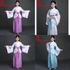 Chinese Style Childrens Hanfu Costume With Taffeta Fabric For Ethnic Dance Performances