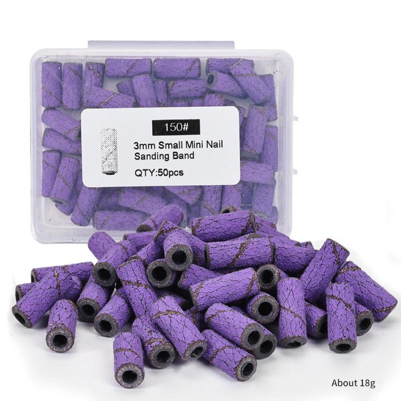 Set Manichiură Mini Bandă Abrazivă pentru Unghii și Mandrină