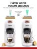 New Cafelffe 5 in 1 Multiple Capsule Coffee Machine Hot/Cold DG Cappuccino Nespresso Capsule ESE Pod Ground Coffee Cafeteria 19Bar,MK-606