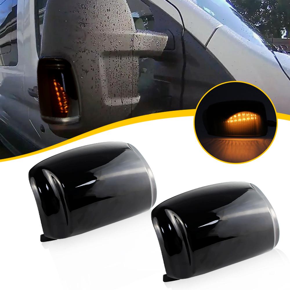 

2PCS For Ford Transit Mk8 2014-up For Ford Transit Custom 2012-up Led Rearview Mirror Side Turn Signal Lights Indicato Lamp