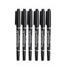 Double Tip Art Black Blue ink Permanent Paint Marker Pen for Plastic Wood Stone Metal Glass Doodling Marking Graffiti