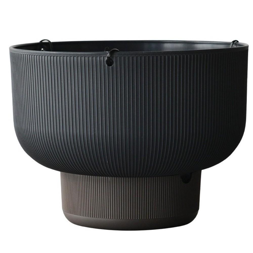 Drainage Hanging Flower Pots Thickened Suspended Basket  Outdoor Plants