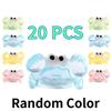 10/20 PCS Cute Resin Crab Figurines Colorful Miniature Ocean Statues for Home Desk Shelf Nautical Decor Micro Landscape Aquarium