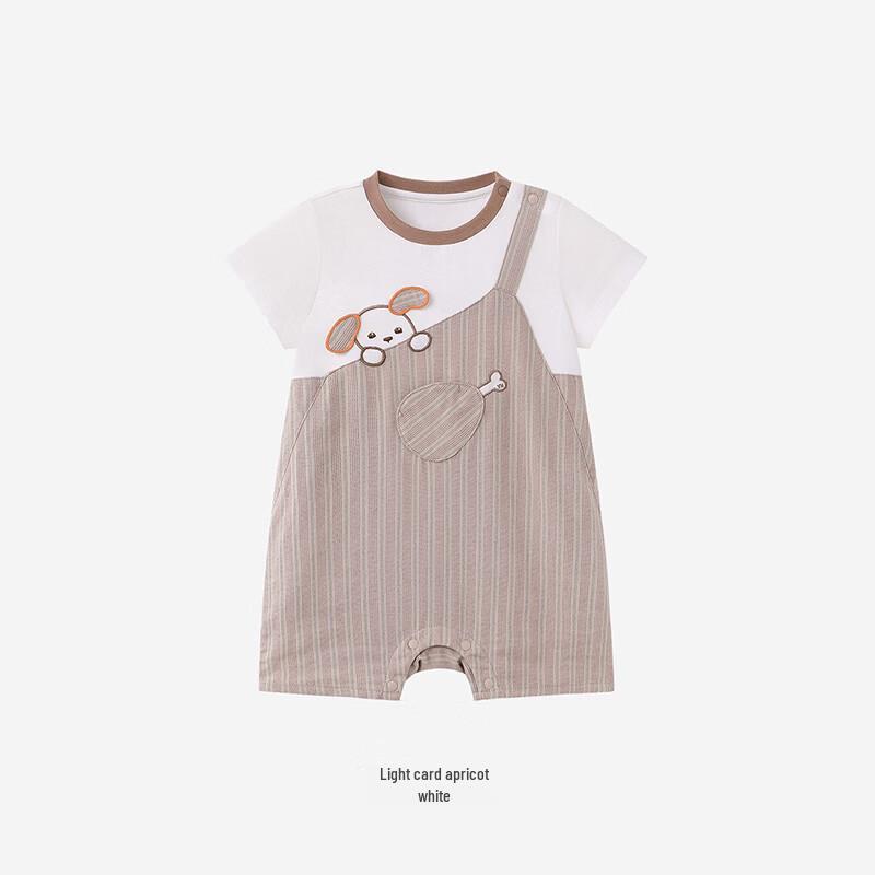 YEEHOO Baby Boys' Short Sleeve Romper