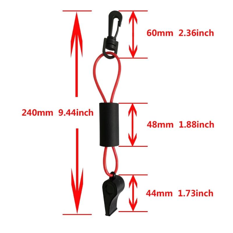 Marine Sailboats Whistle with Lanyard Portable Loud Compacts Safety Whistle for Outdoor Kayaking Boating Rafting Hiking