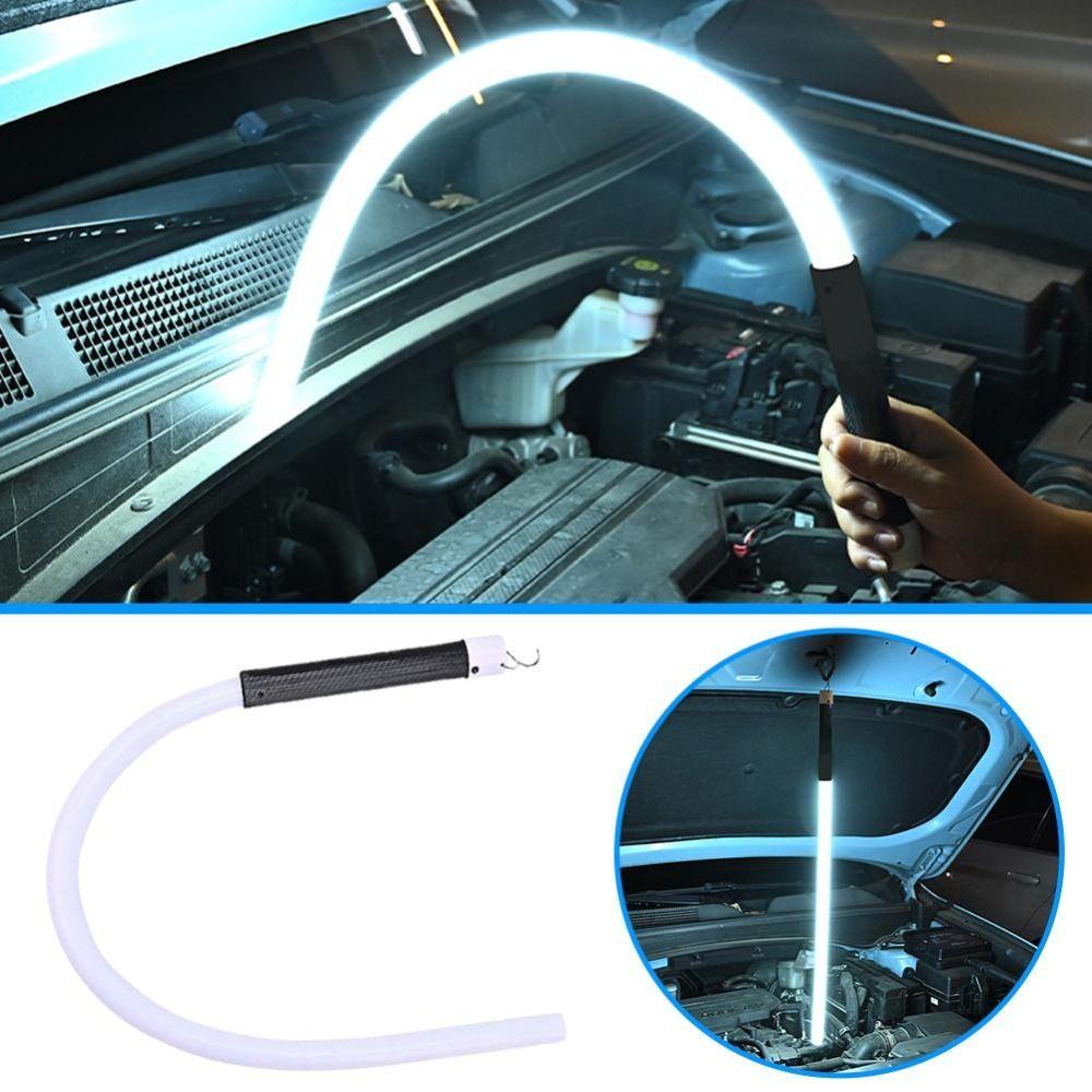 Rechargeable Flexible Work Light Waterproof Inspection Lamp Portable LED Silicone Light Car Repair
