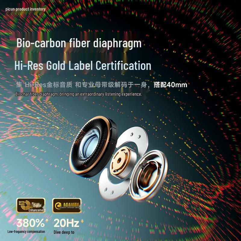 Picun F6 Over-Ear ANC Bluetooth-Kopfhörer