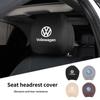 Hijk1 ·Car Seat Headrest Protective Cover Anti-Dirty Pillow Protector For VW Scirocco Jetta Beetle Golf Passat Polo Tiguan Sharan GTI