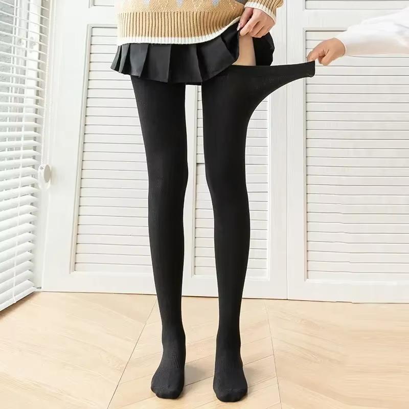 80cm Verlängerte Overknee-Socken Silikon Anti-Rutsch Hoher Schaft Baumwollsocken Hohe Elastizität Locker Übertrieben Große Damenstrümpfe