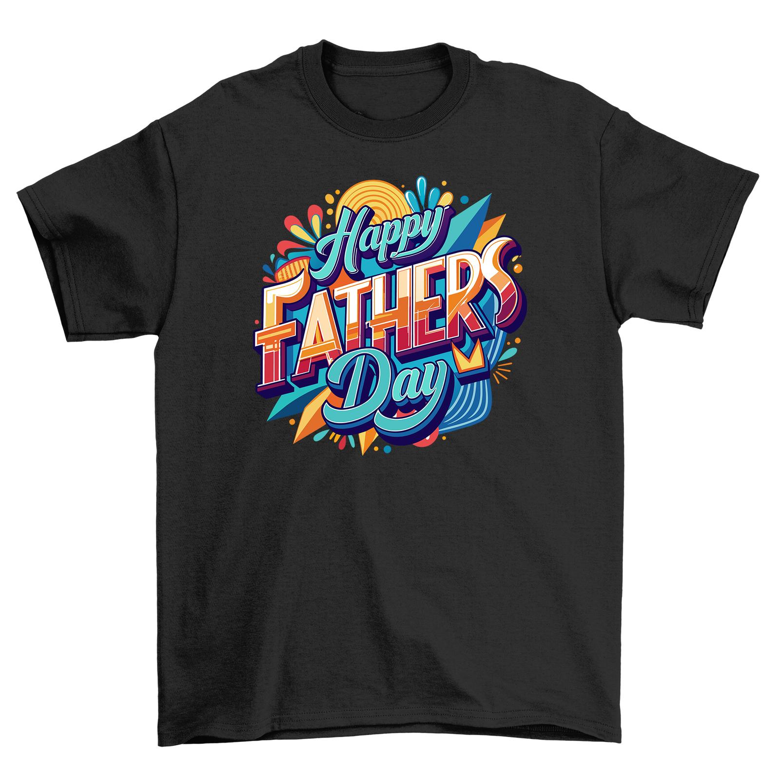 

Happy Fathers Day Summer T-Shirt Mens Womens Tees Top - Funny and Heartwarming! Unisex Design for Coo L