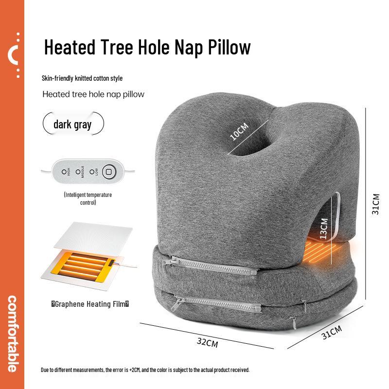 Face-Down Nap Pillow: Perfect for Offices, Students, and Lunch Breaks. Ideal for Adults and Classroom Naps.