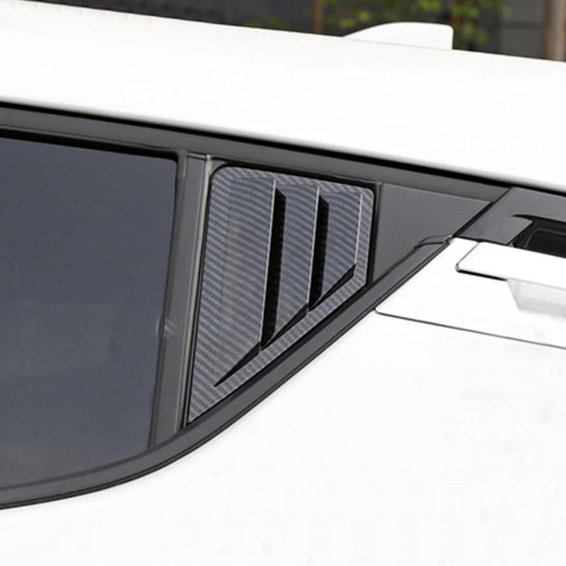 2 buc autocolant pentru capacul geamurilor din spate autocolante pentru obloane triunghiulare pentru ferestre pentru Toyota C-HR CHR C HR 2016 - 2022 Accesorii auto Decal auto