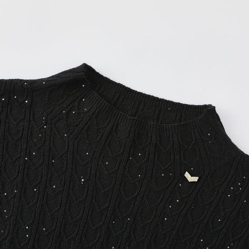 FivePlus Sequin Slim-Fit Knit Sweater