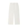 FILA Heritage Fashion Simple Trendy Versatile Woven Casual Pants Women pants Cloud-Mushroom-White F11W538806F-WT