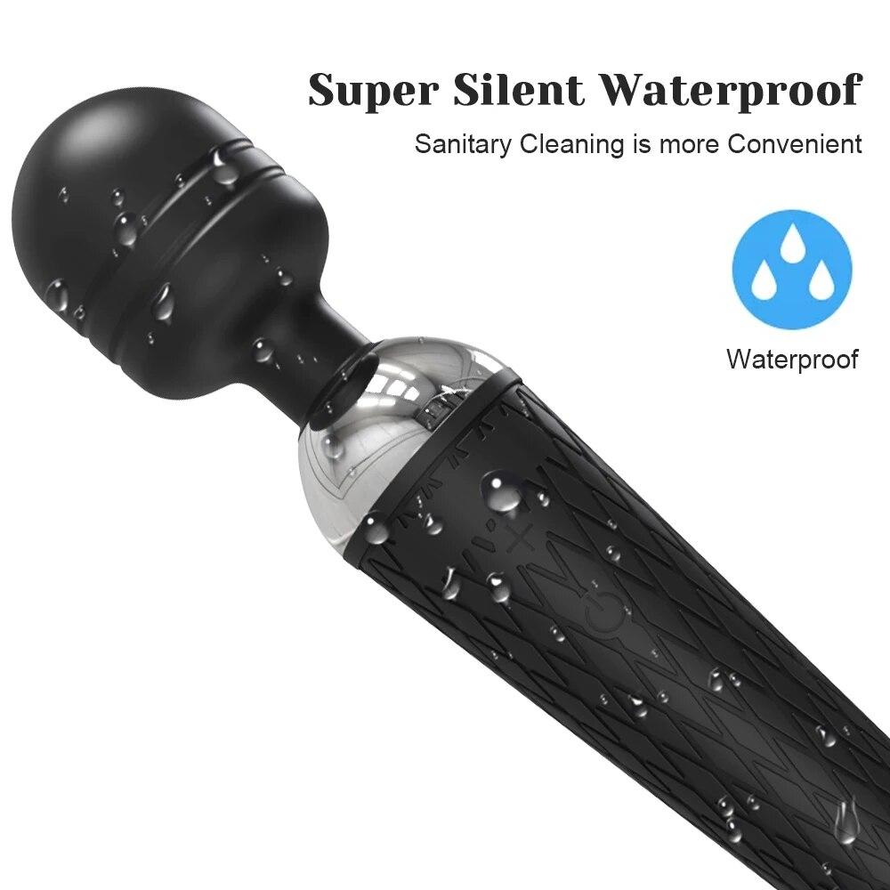 20 Modes Powerful AV Vibrators for Women Magic-Wand Vibrator Female Clitoris Stimulator Massager Dildo Sex Toys Goods for Adults