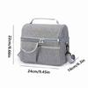 Thermal Insulated Food Storage Waterproof Cooler Pack Food Fresh Lunch Bag  Outdoor Camping