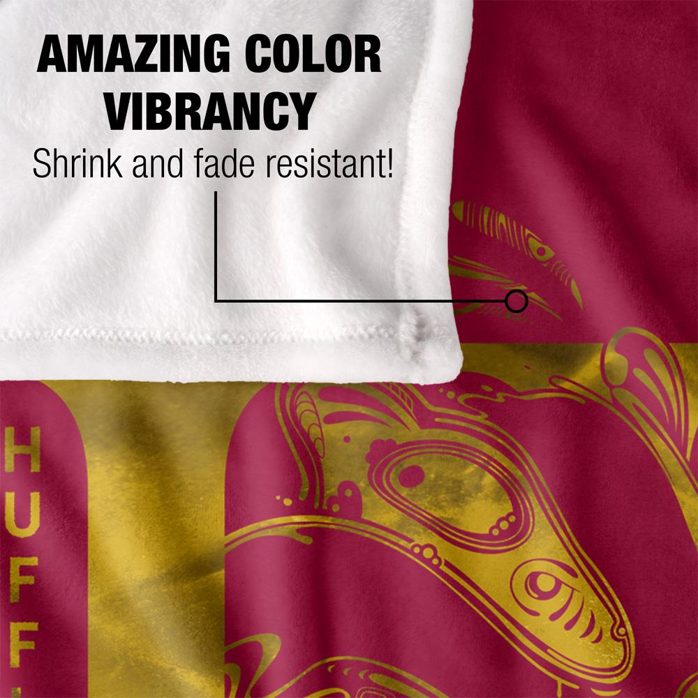 Harry Potter Hufflepuff Abstract Blanket