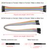 10PIN Pure Copper DuPont wire male to male,female to male,female to female,2.54 terminal connection wire 28core gold-plate cable