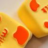 Simulation Milk Brick Squeeze Toy Stress Relief Milk Pudding Sensory Toy Simulated Food Pinch Fidget Toy Decompression