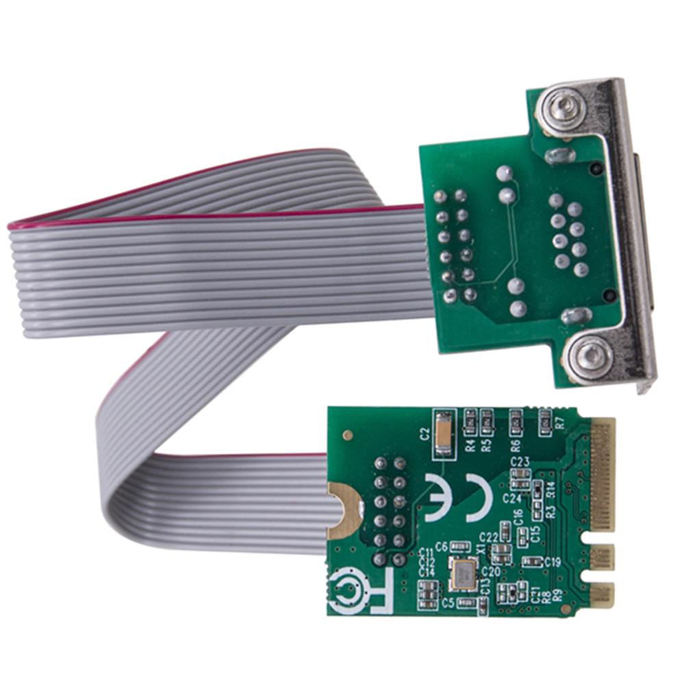 M.2 Network Card 10/100/1000Mbps M.2 RJ45 LAN Adapter Single Port RJ45 M.2 A+E Ethernet Adapter RTL8111H Chip for Desktop PC