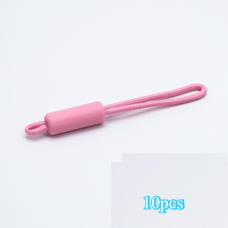 10PCS Long Handle Zipper Pullers Zipper Slider Extension Rope Garment Bag Zipper Repair Tools DIY Sewing Supplies