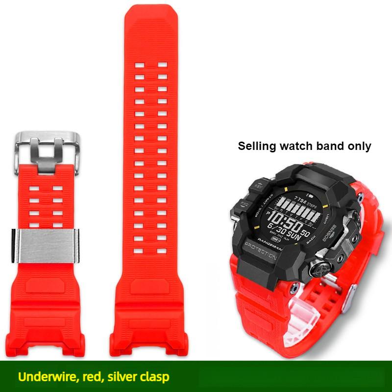 

GPR H1000 Оновлений силіконовий ремінець для годинника G-SHOCK Casio 3554 Cat Man Three Representative GPR-H1000 смоляний ремінець Водонепроникний For GPR-H1000 series