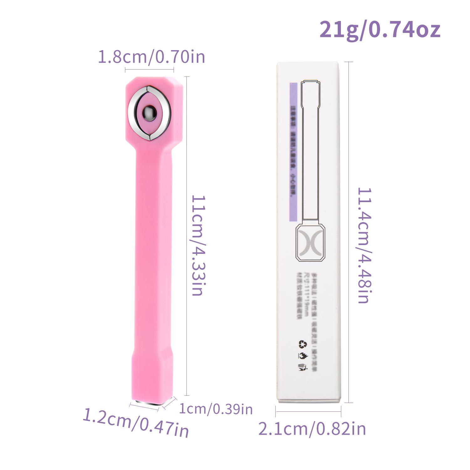 

3 в 1 многофункциональная магнитная палочка для ногтей кошачий глаз двухсторонняя магнитная доска для УФ-геля кошачий глаз инструмент для ногтей блестящий инструмент для дизайна ногтей розовый