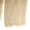 FOXEY Made In Japan 7 Minutes Sleeve Basketweave No Color Jacket 38 Beige Women Used