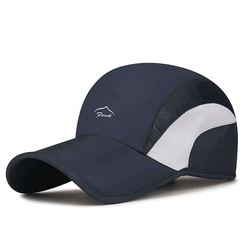 

Northwood Летние бейсболки с надписями и вставками для мужчин и женщин, сетчатая быстросохнущая шляпа, уличная легкая дышащая кепка, солнцезащитная кепка с козырьком 55-60 cm темно-синий