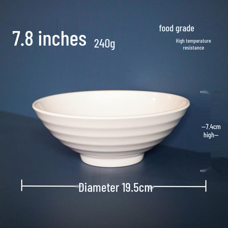 777 Melamine Commercial Ramen & Soup Bowls