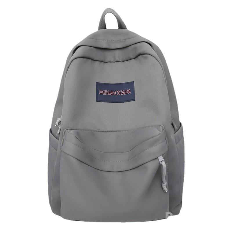 Skolväska Dam Junior High School Student Ryggsäck Herr College Student Datorryggsäck