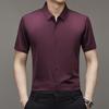 Men's Short Sleeve Shirt Summer Business Casual