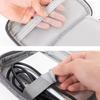 Cable Storage Bag Waterproof Digital Electronic Organizer Portable USB Data Line Charger Plug Storage Bag Travel Cable Organizer