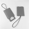 Portable Luggage Tag Travel Accessories Pu Leather Suitcase Identifier Name Address Tags