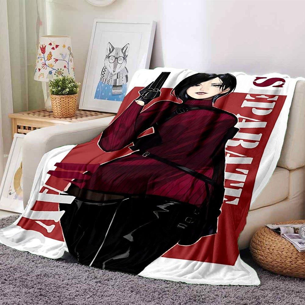 1pc Resident Evil 5 Blanket Soft Warm Throw for Home, Office, Travel All Season Cozy Bedding Gift, Office Cozy Accessory