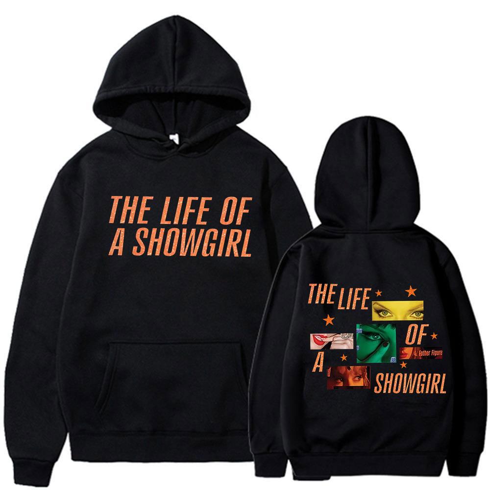

Альбом The Life of A Showgirl Худи Мужская Женская Одежда Мода Харадзюку Толстовки с Капюшоном Флис Теплые С Длинным Рукавом Пуловеры S