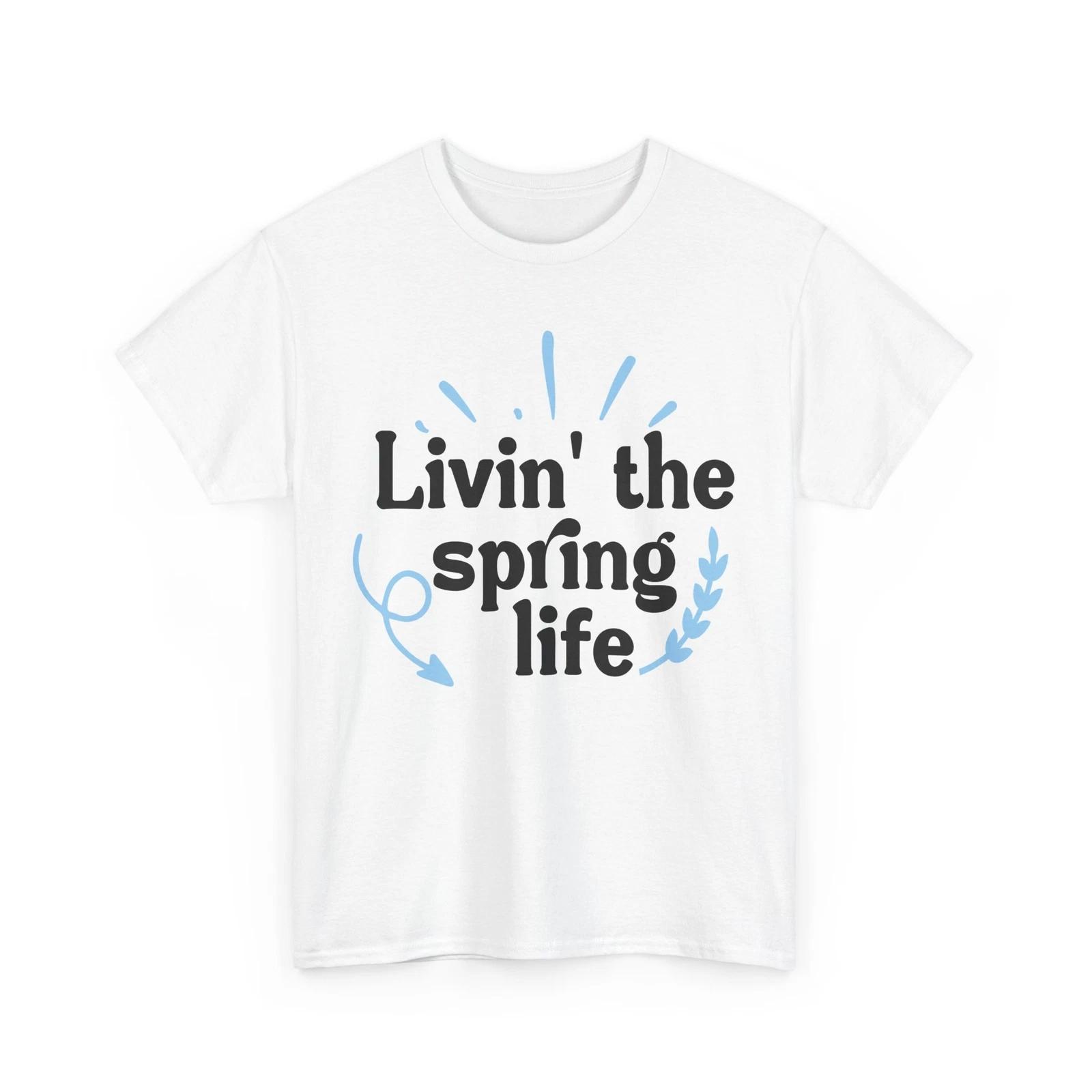 Fresh Flowers T-Shirt | Vibrant Garden & Springtime Tee | Livin  the spring life M