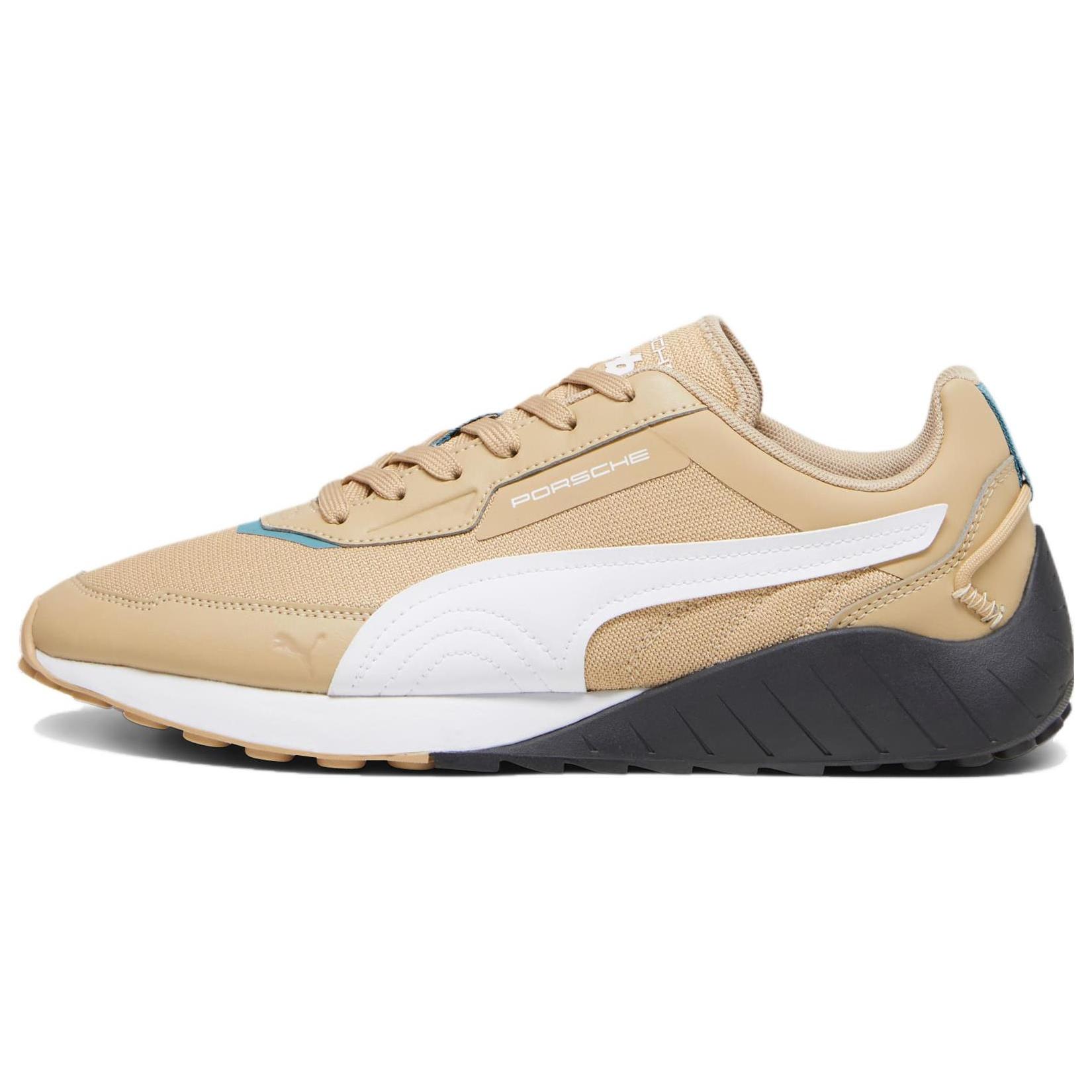 PUMA x Porsche Legacy Speedfusion  Sand Dune White Black  Men s 307778-03
