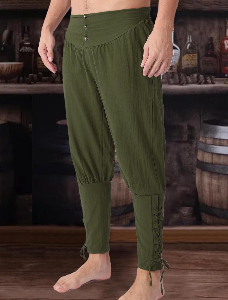 Viking Navigator Pirate Costume Pants