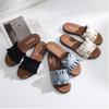 Korea Style Ladies Womens Flats Slip On Comfy Flip Flop Slider Slippers Sandals In Chic Colors