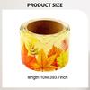 Fall Bulletin Board Borders Leaves Die Cut 32.8ft Trim Border Roll