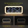 TS-3002 LED Digital Display Desk Clock Bedside Desktop Night Light Electronic Alarm Clock
