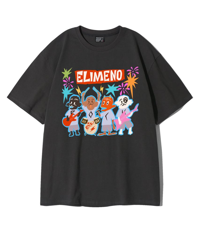 ELIMENO El Woo Doo-Hyun Band Short Sleeve T-Shirt 4 Colors (Type A)